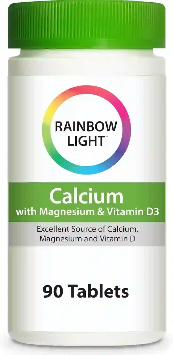 Rainbow Light Food-Based Calcium – Calcium, Magnesium