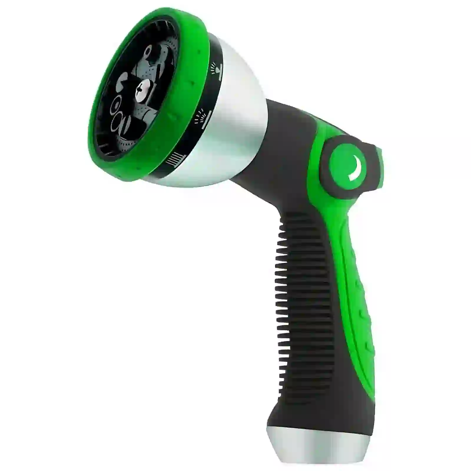 KEYAHAPPY Water Hose Nozzle Sprayer, Features 10 Spray Patterns