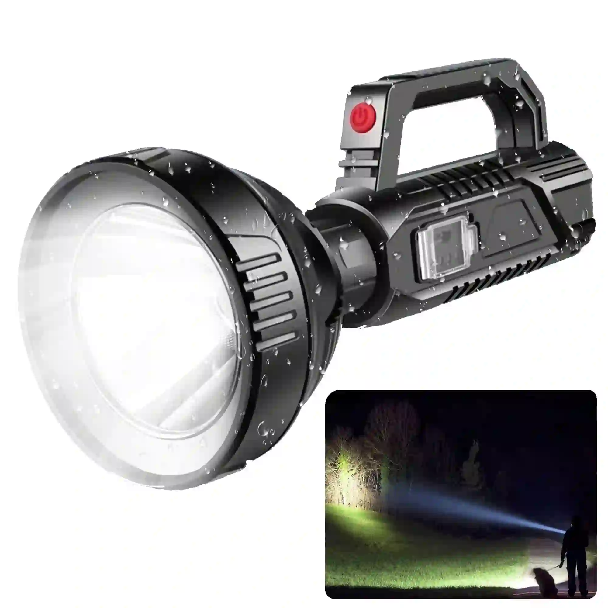 LED Flashlight Rechargeable
