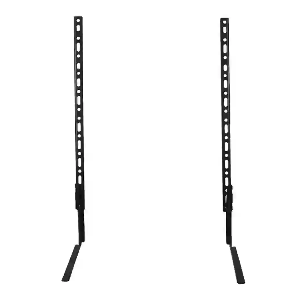 MEIBUTYUP Adjustable Metal TV Stand Base