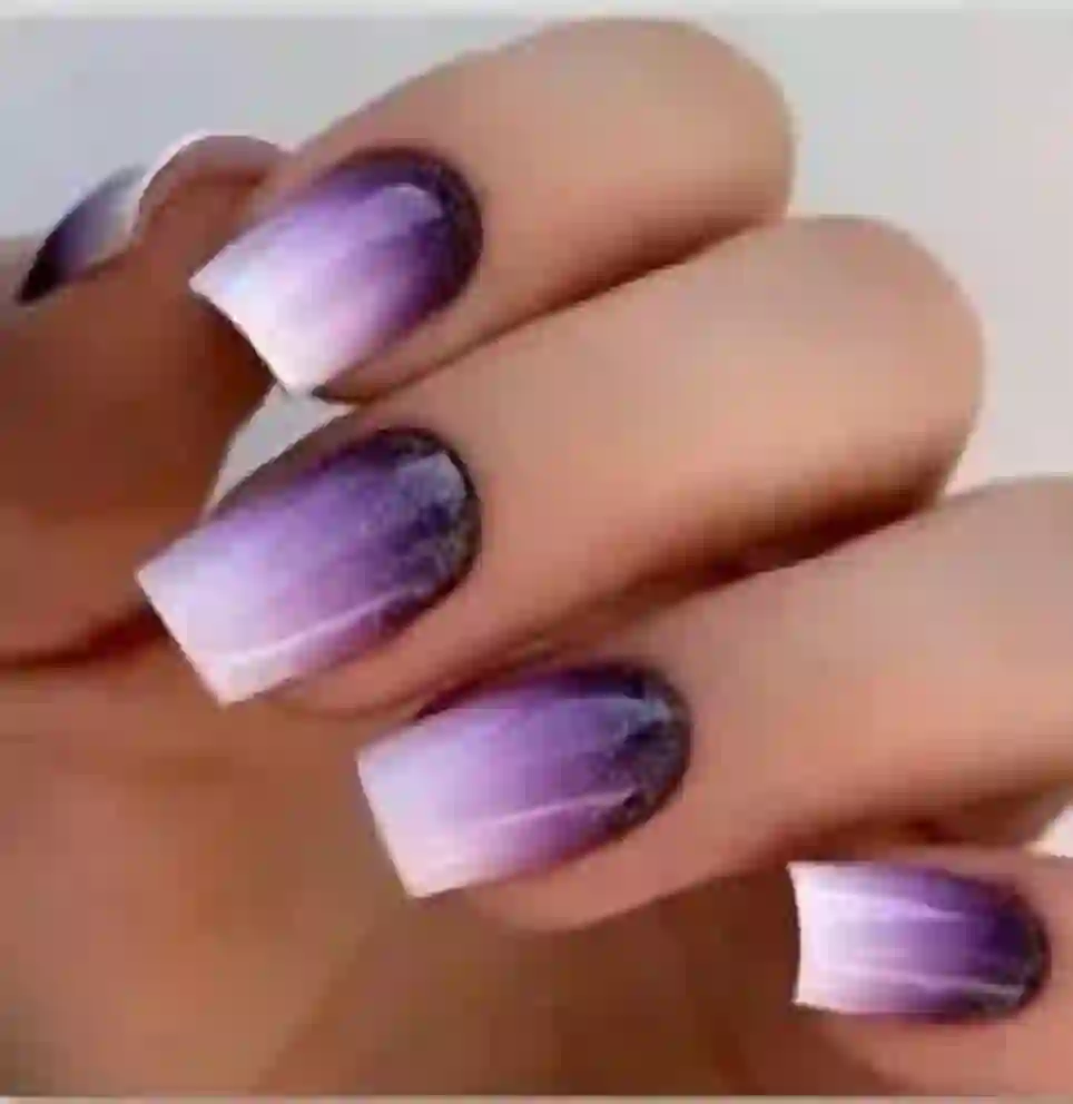 Press on Nails Short Square Fake Nails Nude False Nails on Nail