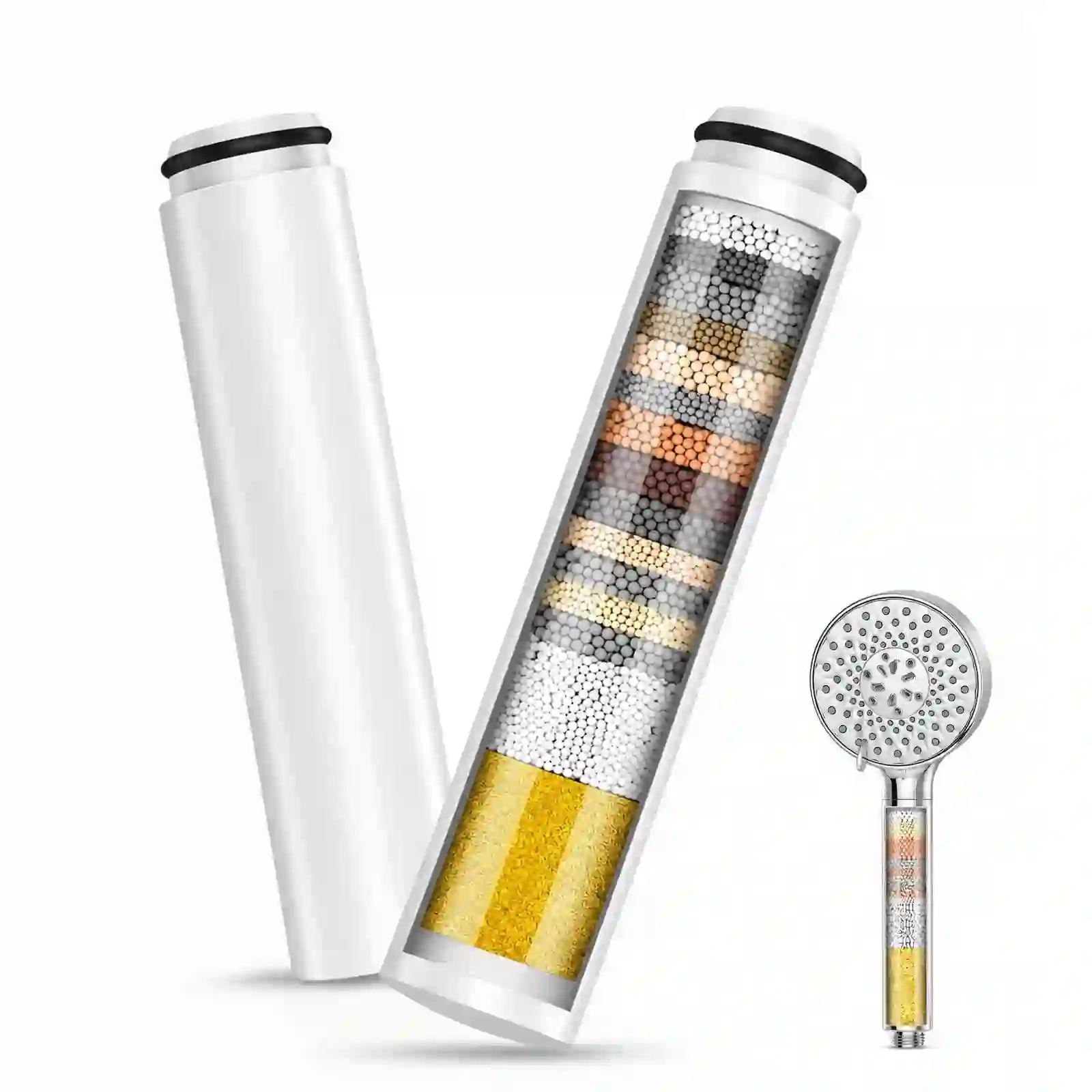 2 Pack Shower Filter for Handheld Shower Head