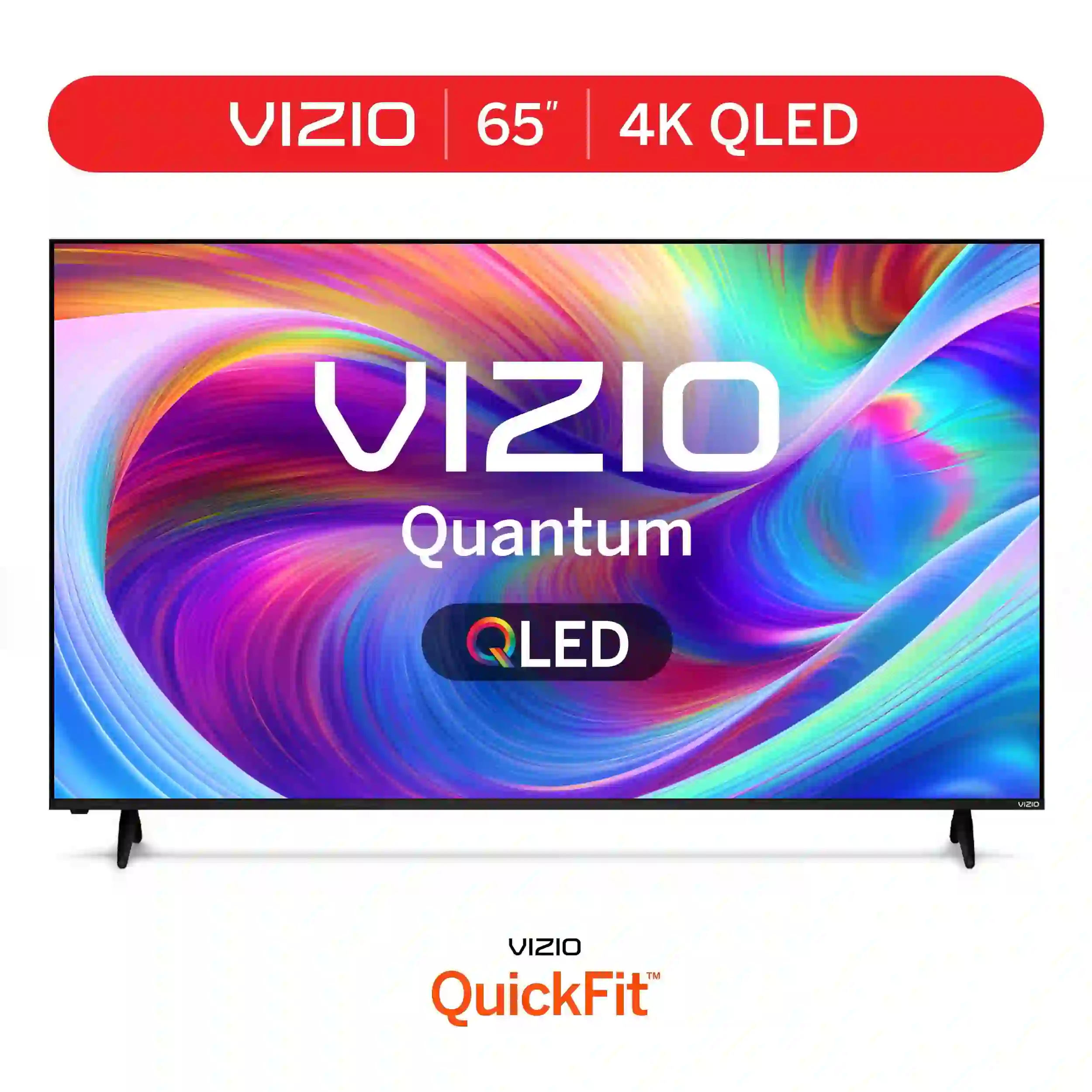 (Open Box) VIZIO 65" Class Quantum 4K QLED HDR Smart TV VQD65M-08