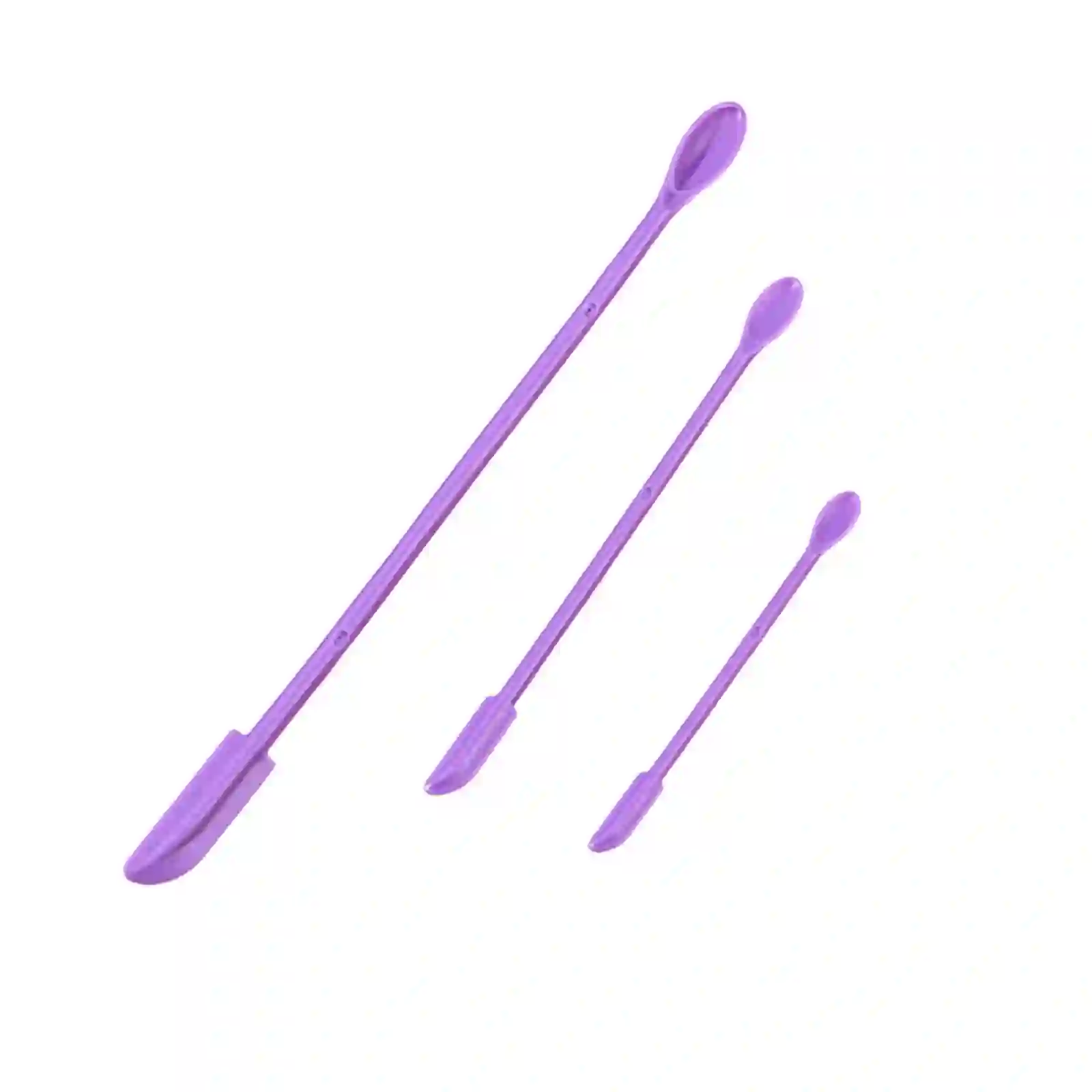 Beautynvta 3Pcs Silicone Spatula, Small Scraper Tool