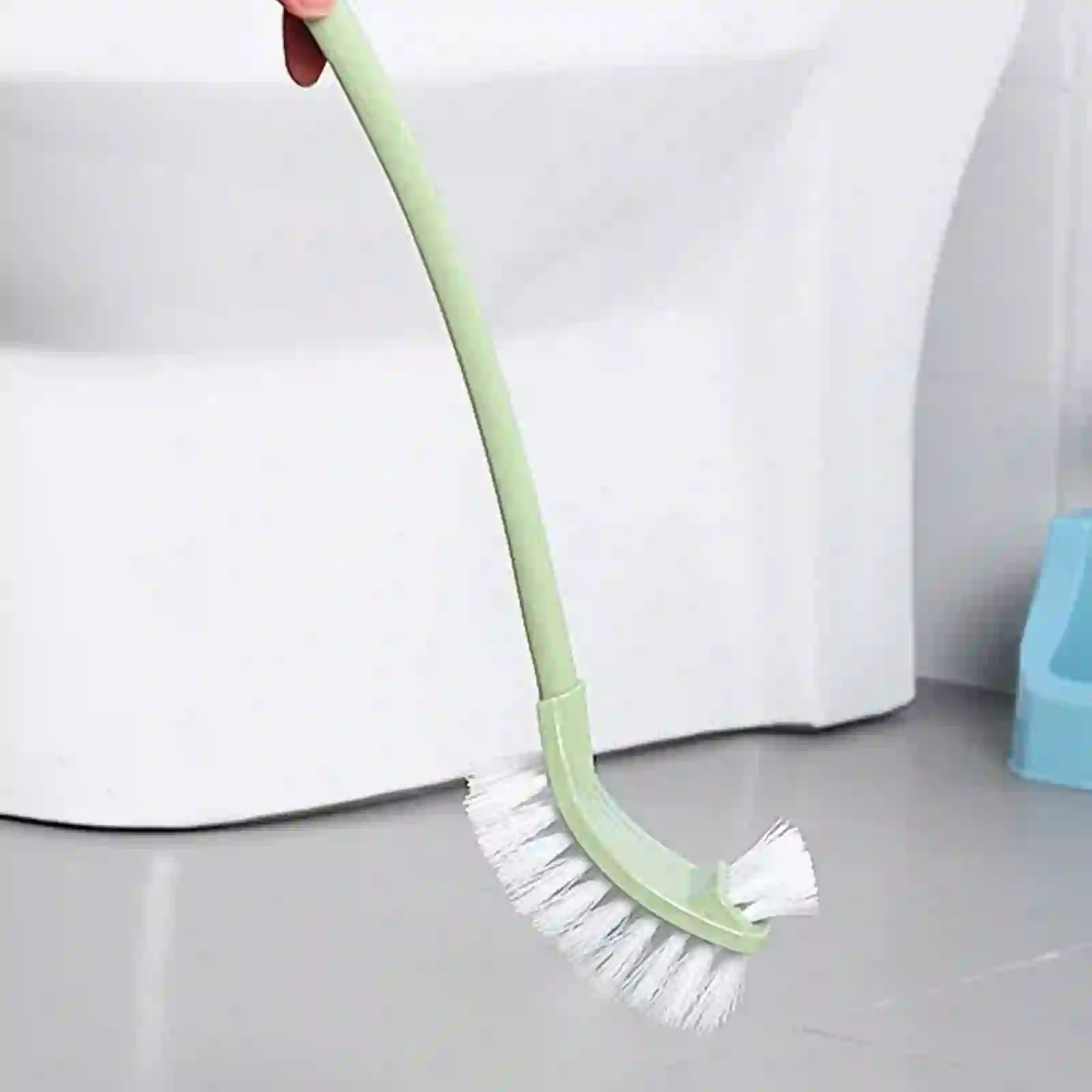Cagogo Toilet Cleaning Brush, Toilet Bowl Brush with Dual Heads