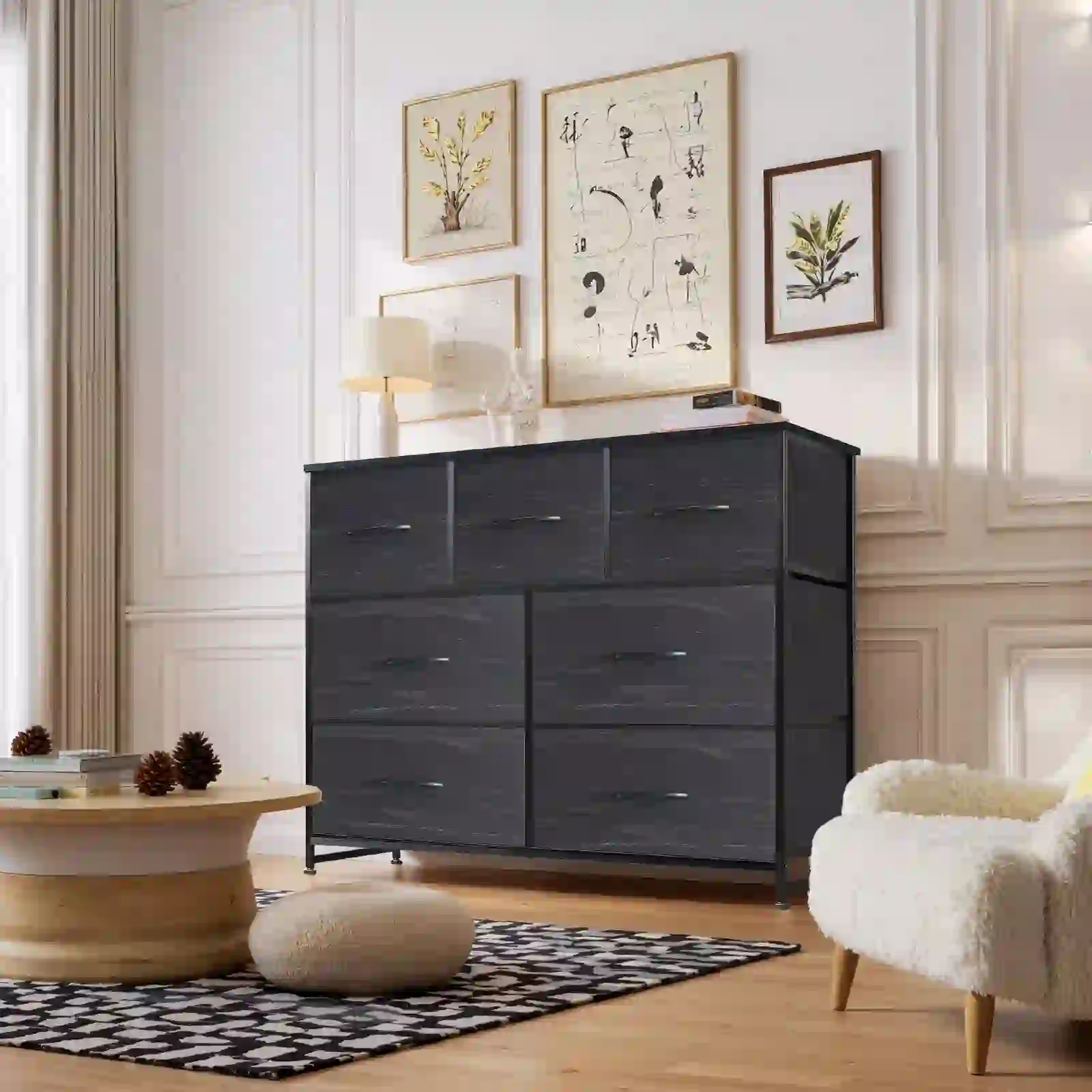 Dresser, Betcozy Storage Organizer with 7 Drawers for Bedroom