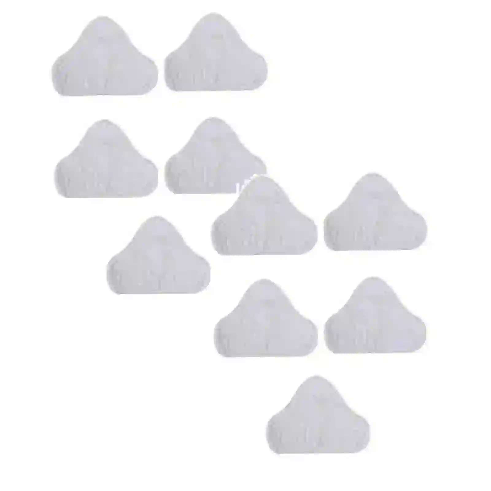 10 Piece Replacement Steam Mop Microfiber Cloth Pad
