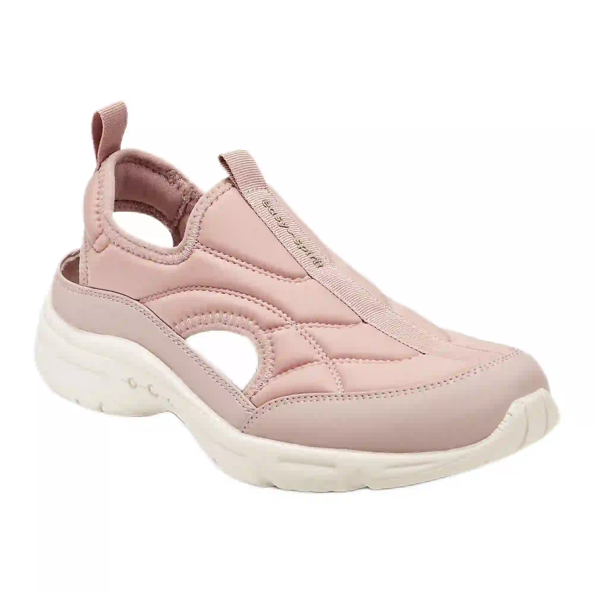 Easy Spirit Women's BRAYER Closed Toe Slip On Sporty Sandal