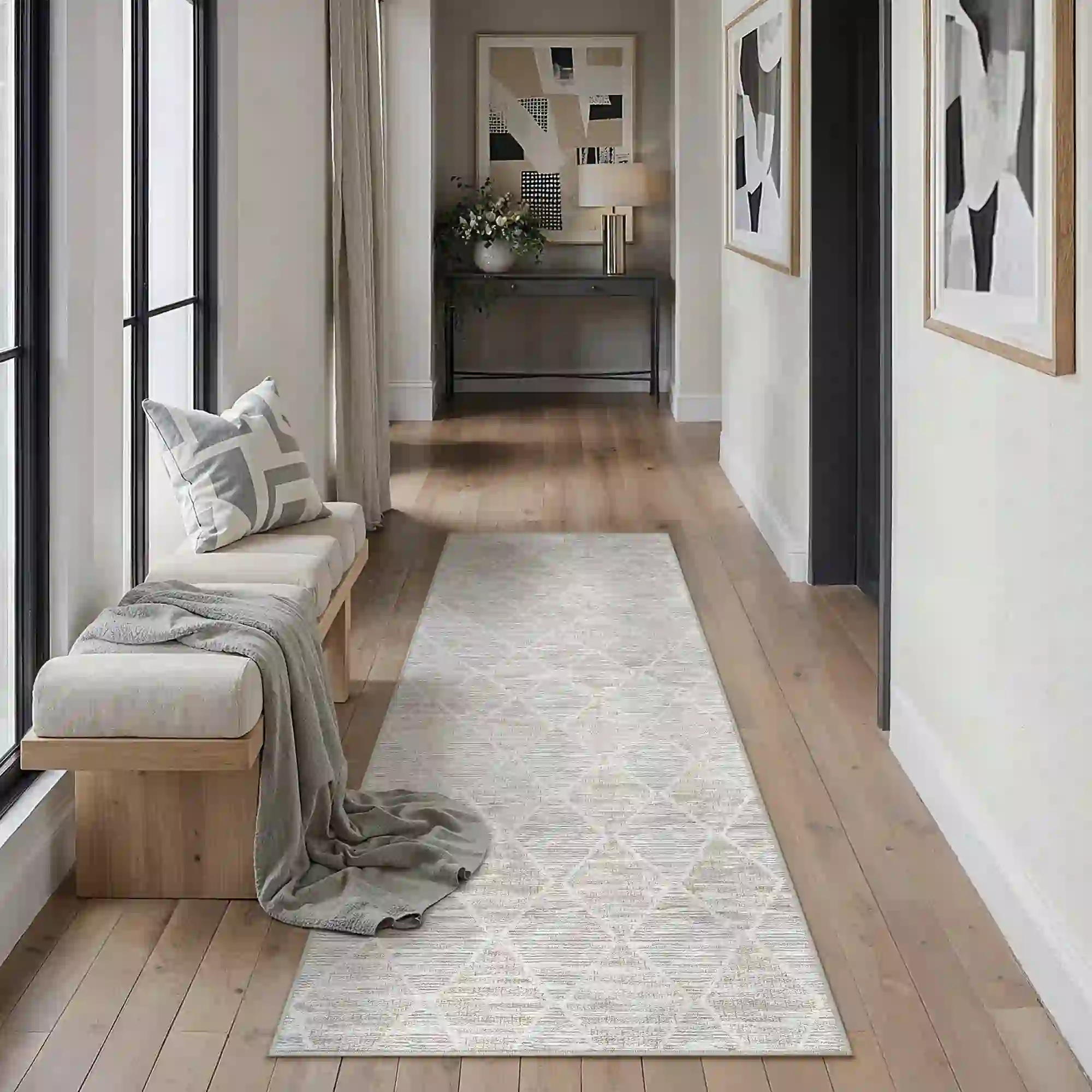 BERTHMEER 2'x6' Runner Rugs for Hallway Bathroom Bedroom Entryway