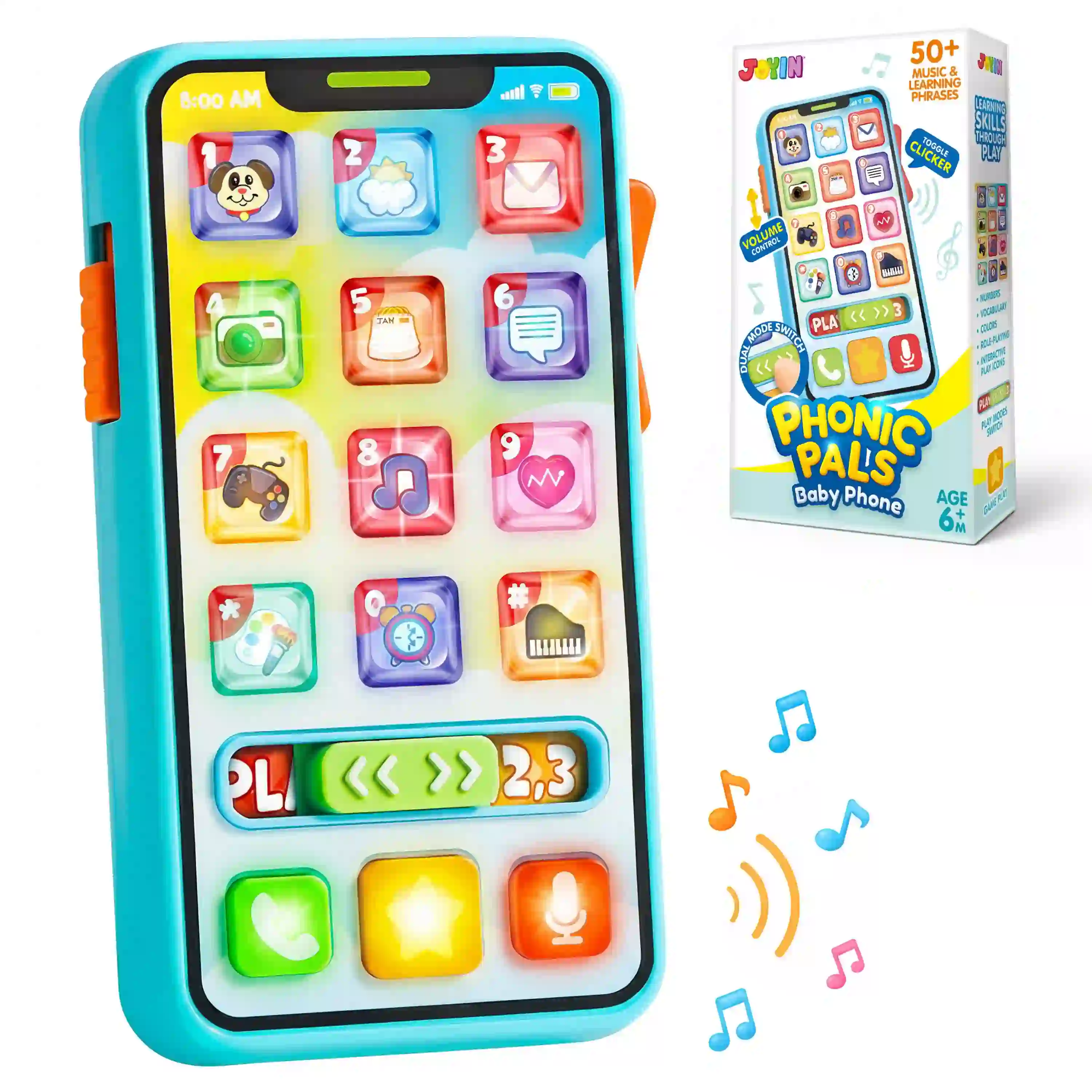 Joyfy Baby Phone Toys 6-12 Months