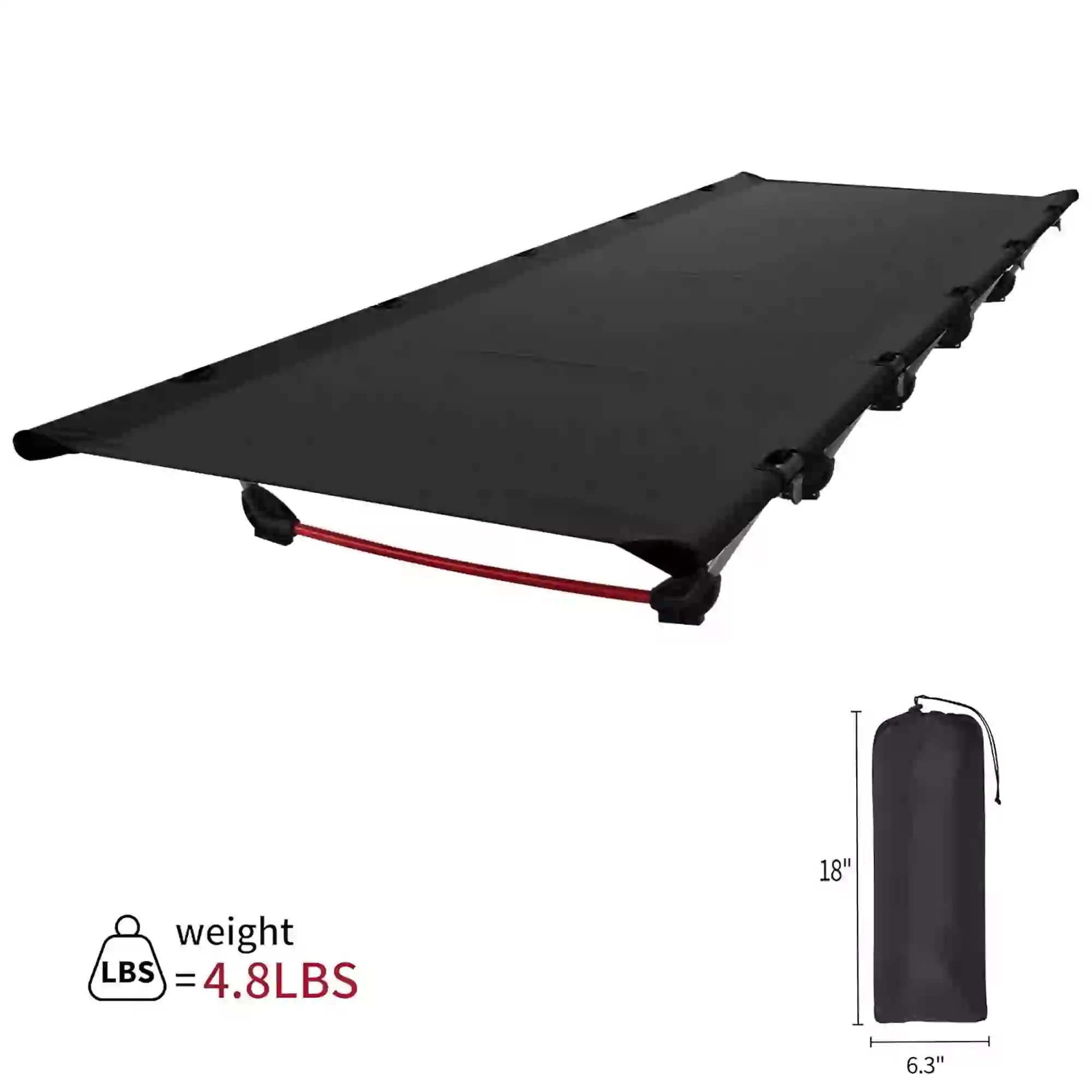 Portable Lightweight Foldable Adult Camping Cot