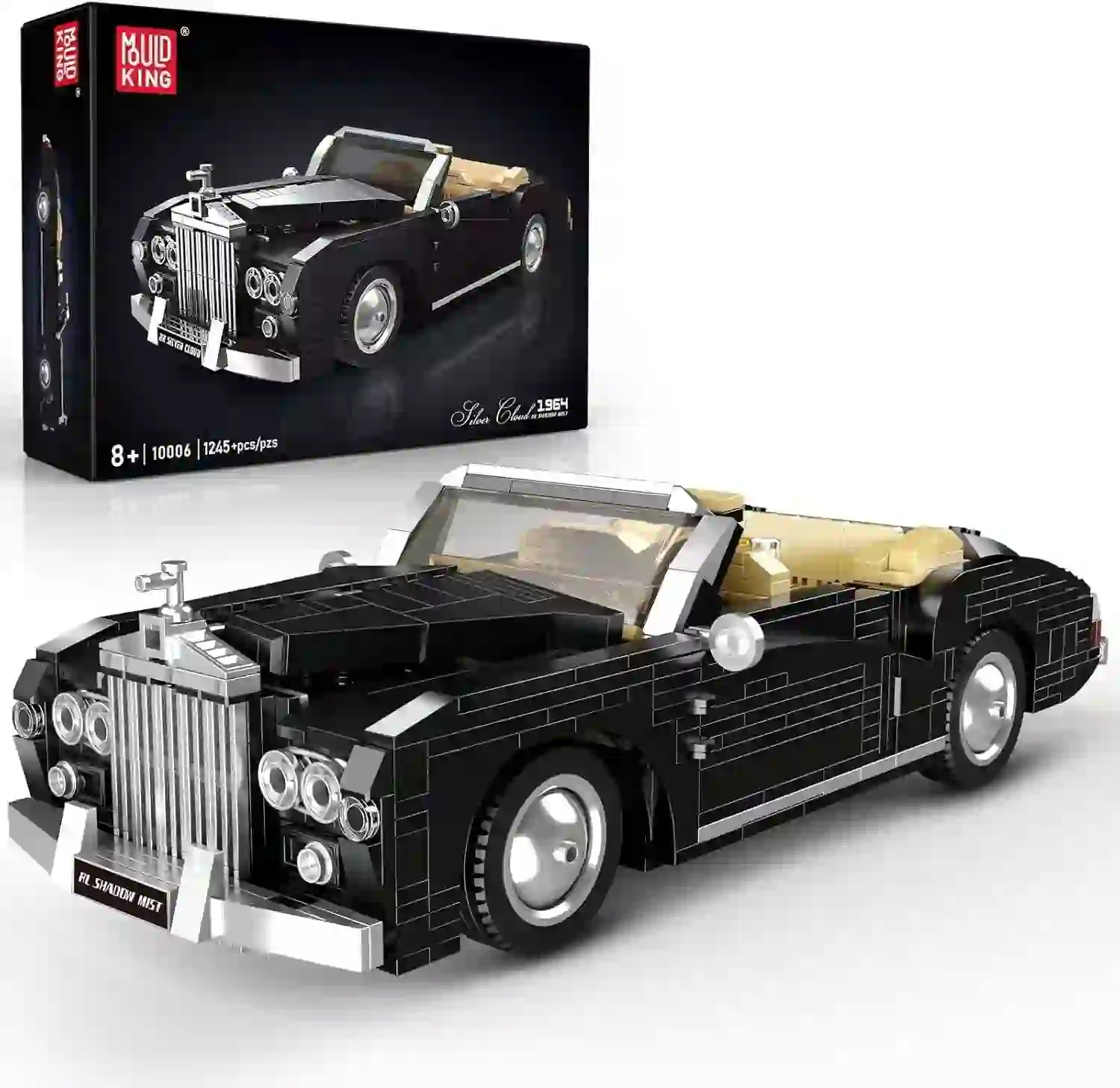 Ylutex Classic Vintage Car Building Block Set