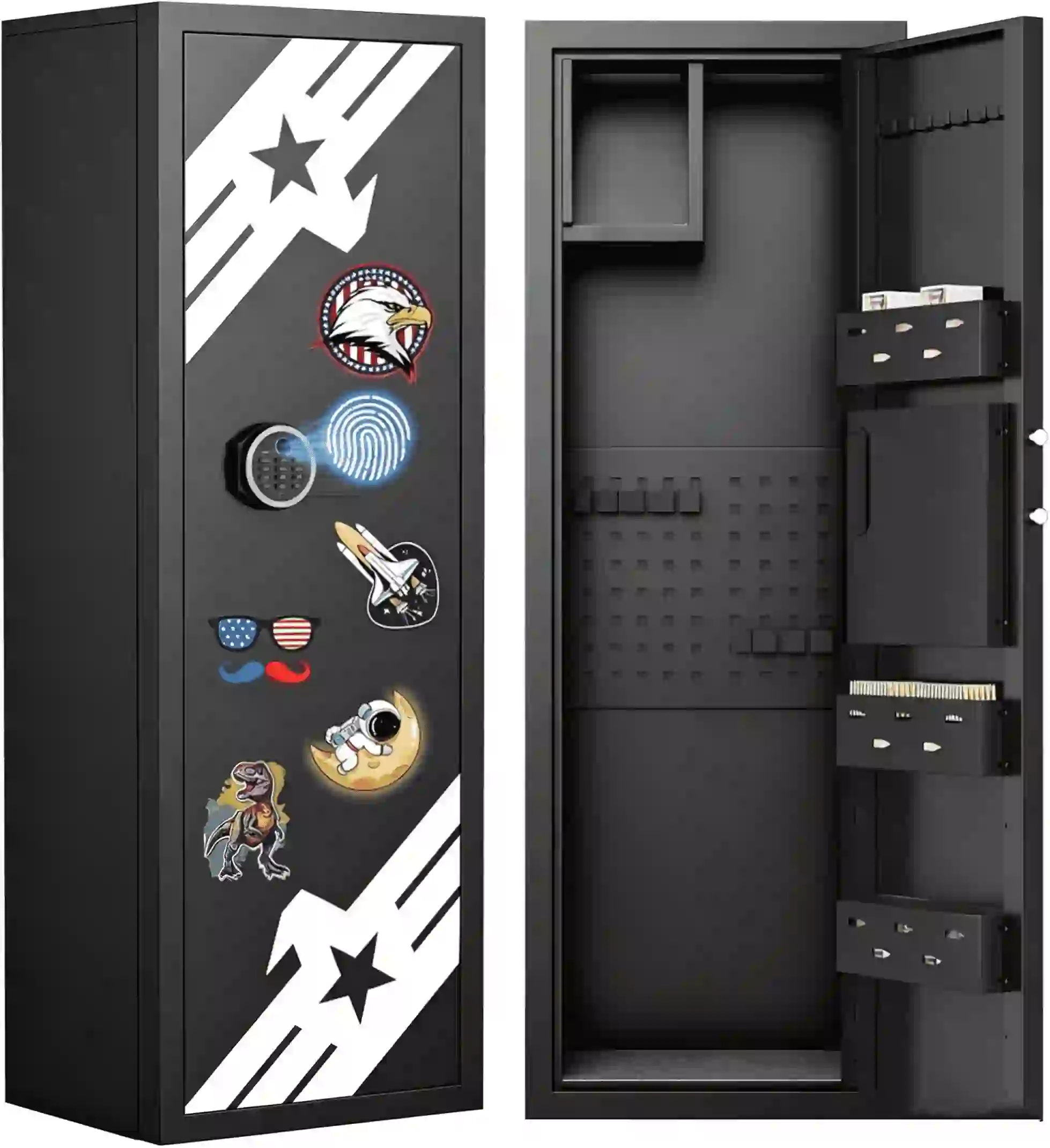 Omethey 10-12 Large Unassembled Biometric Fingerprint Gun Safe