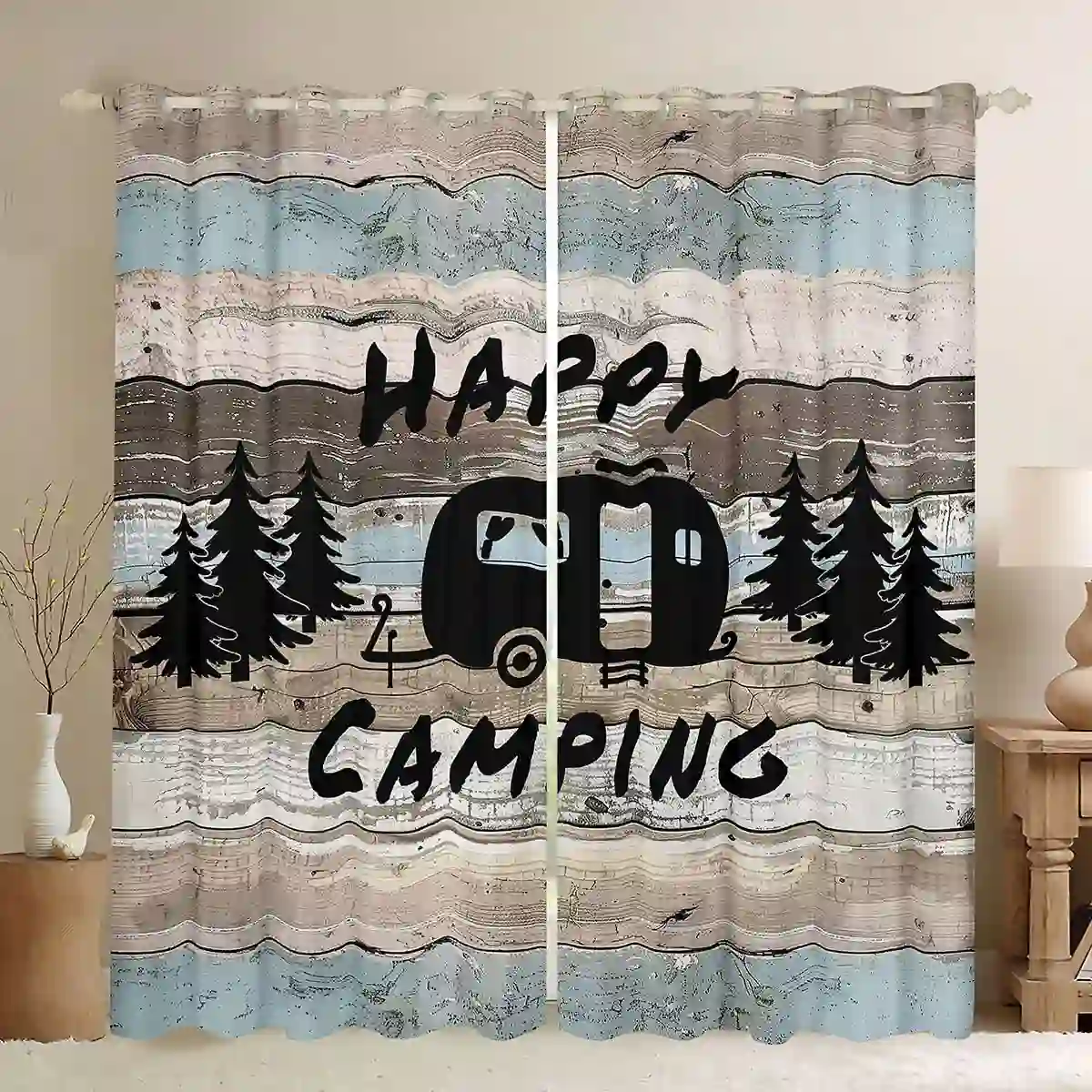 Erosebridal Camping Car Curtains Pack of 2 (42x84 Each)