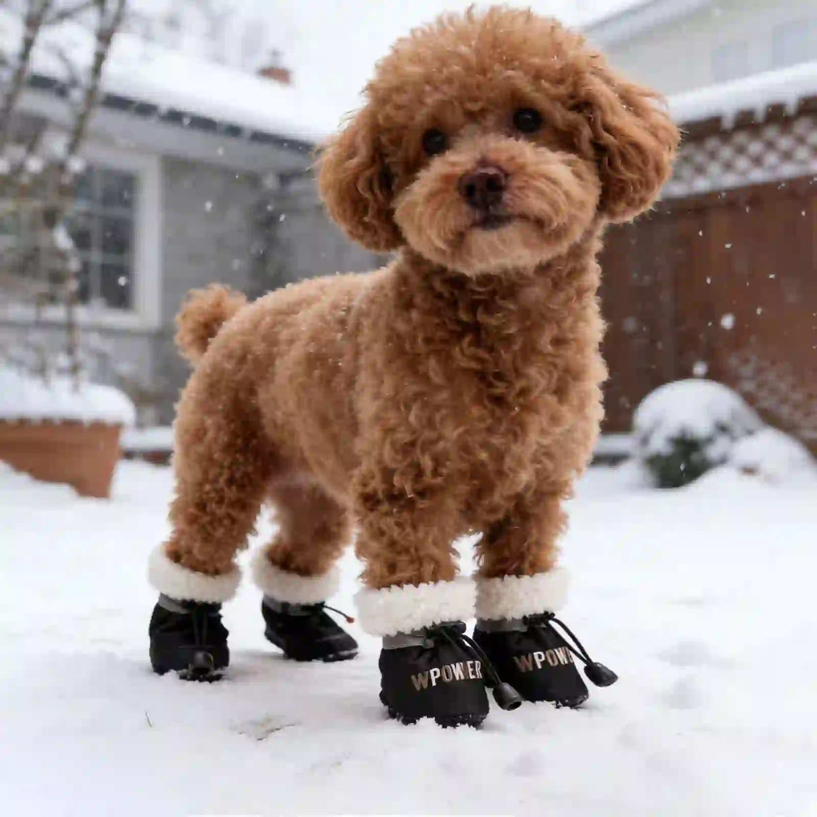 Pet Winter Shoes Dog Boots Warm Footwear