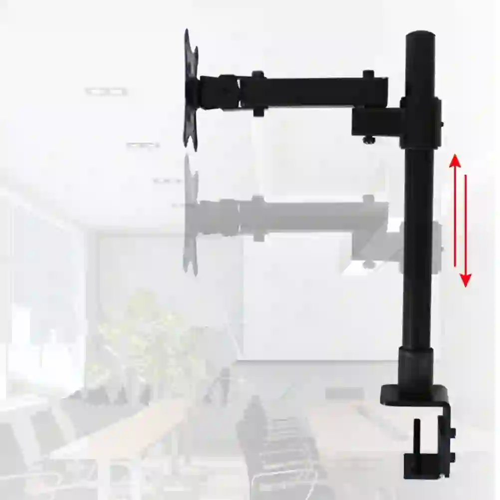 Toyandona Black Aluminum Alloy TV Wall Mount Bracket