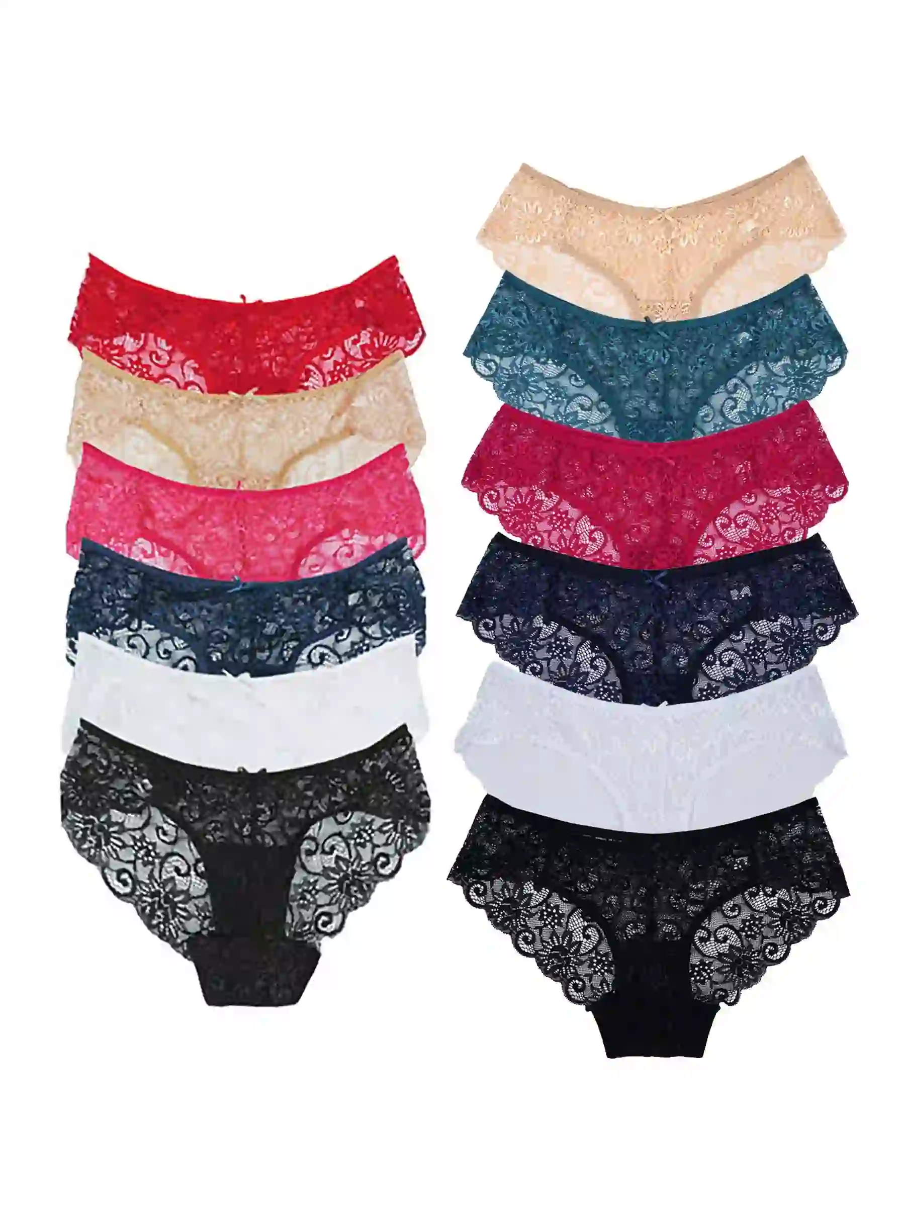 Sunm Boutique Lace Panties Cotton Underwear