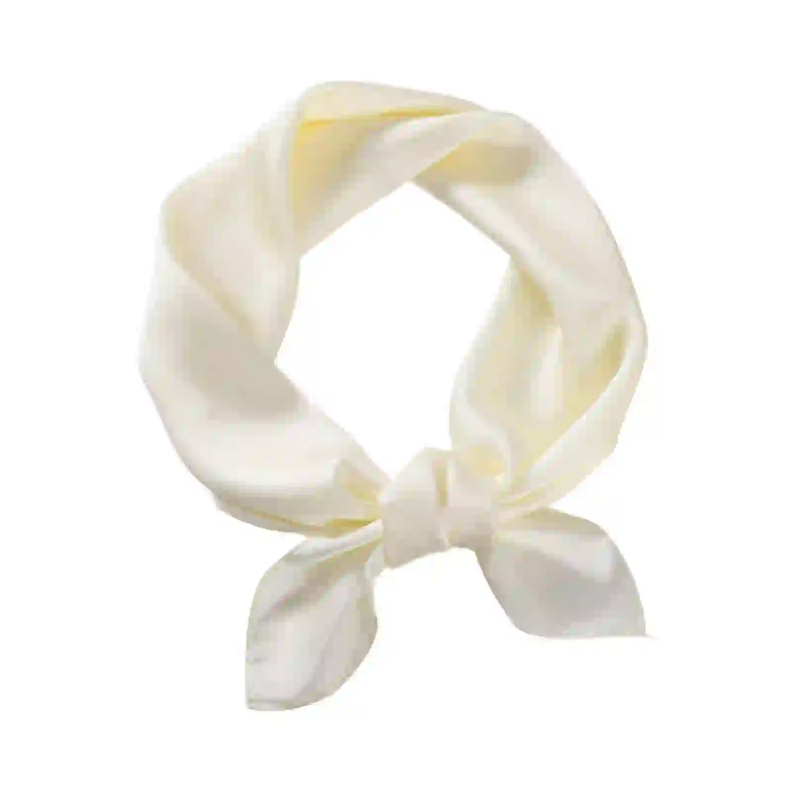 Voska Satin Scarf Neck Scarf Square Bandanas Hair, Beige