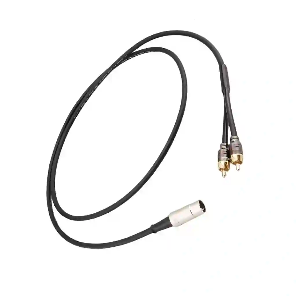 YongCo DIN 5Pin to Cable 5Pin DIN to Stereo Sound Adapter Cable