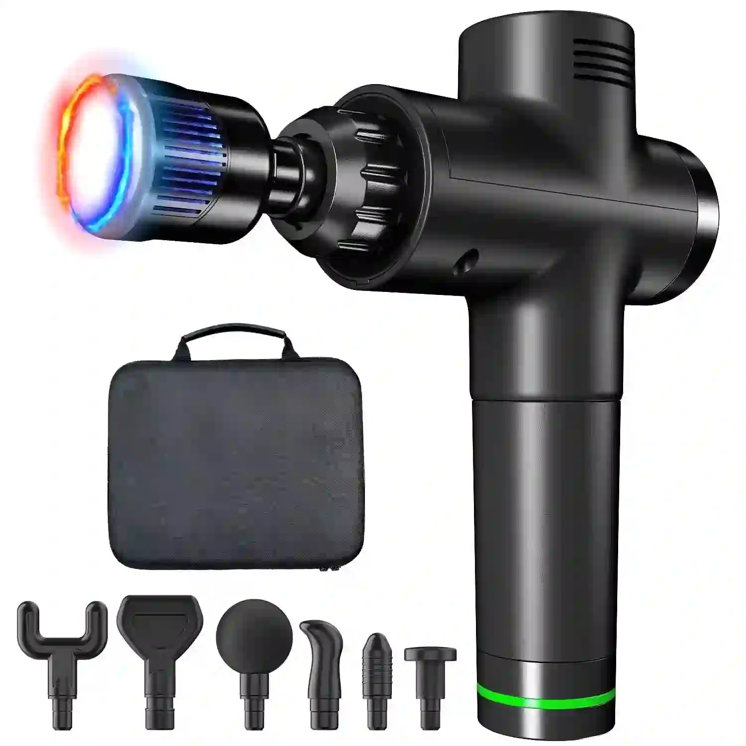 Cshidworld Massage Gun, Heat and Cool Muscle Massager