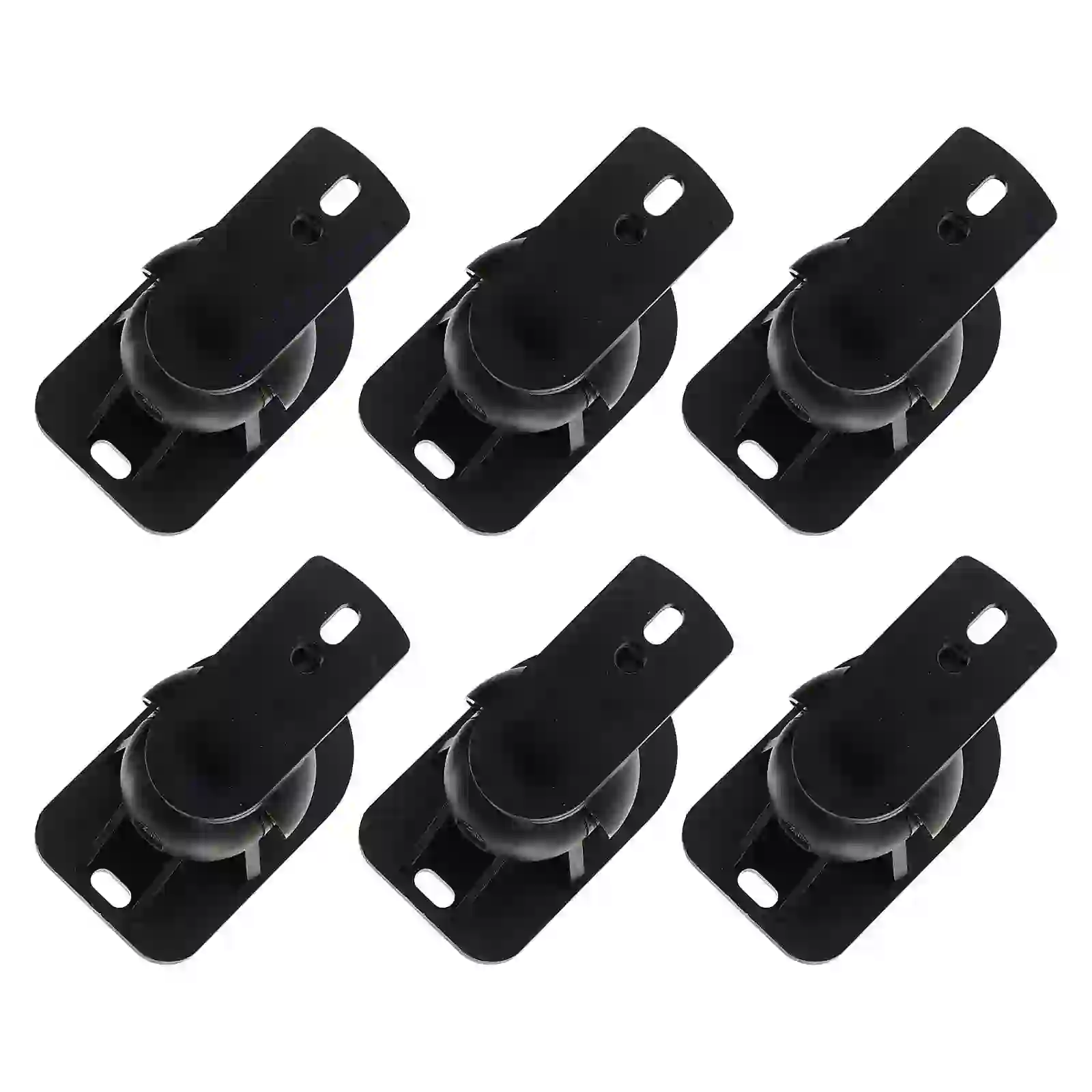 FOMIYES 6 Sets Adjustable Speaker Wall Mount Brackets