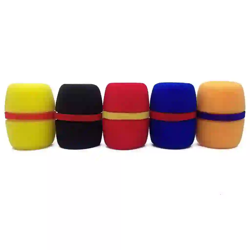 POYOGA 5Pcs Handheld Microphone Foam Mic Cover Wind Protective
