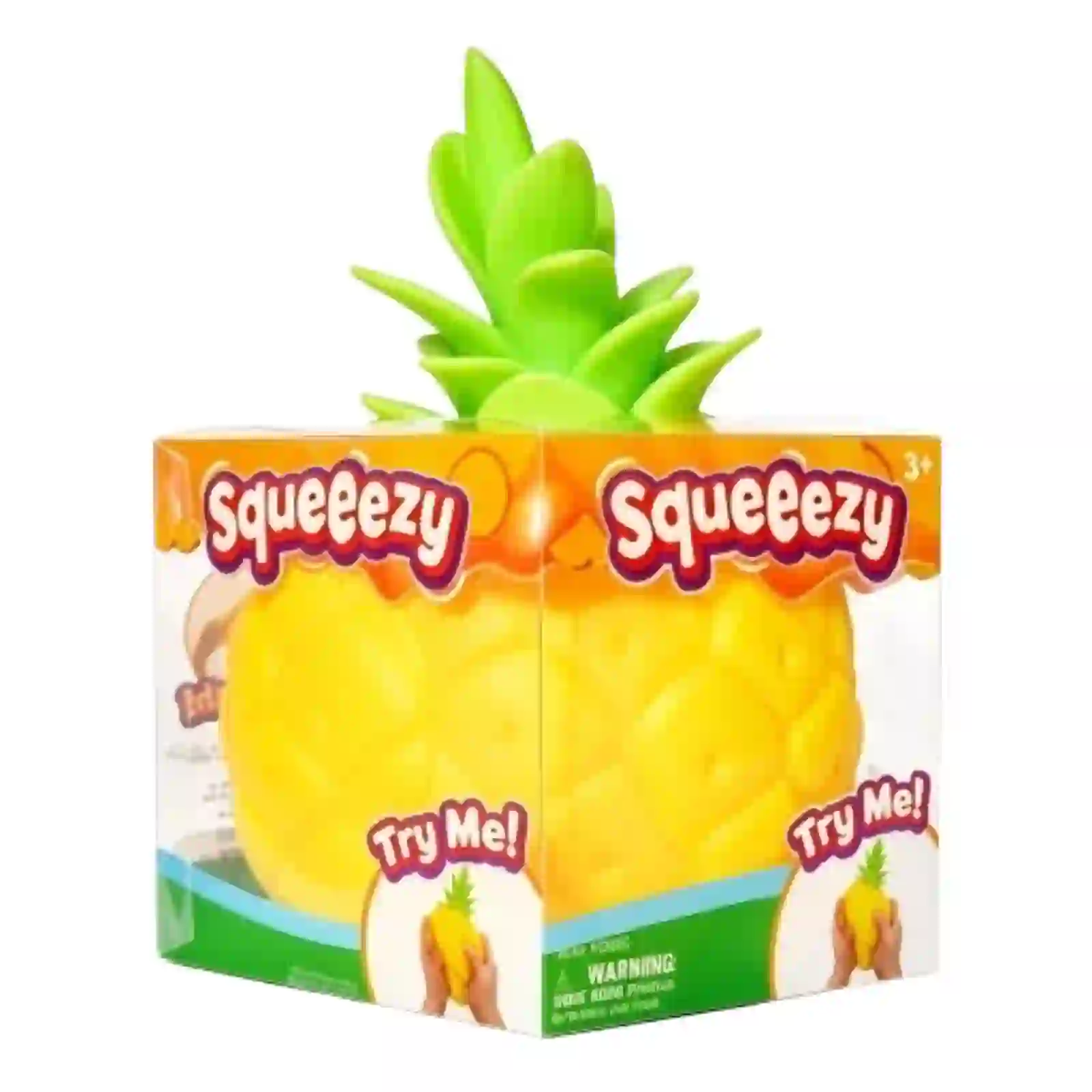 Pineapple Squishy Block, Realistic Slow Rising Food Fidget