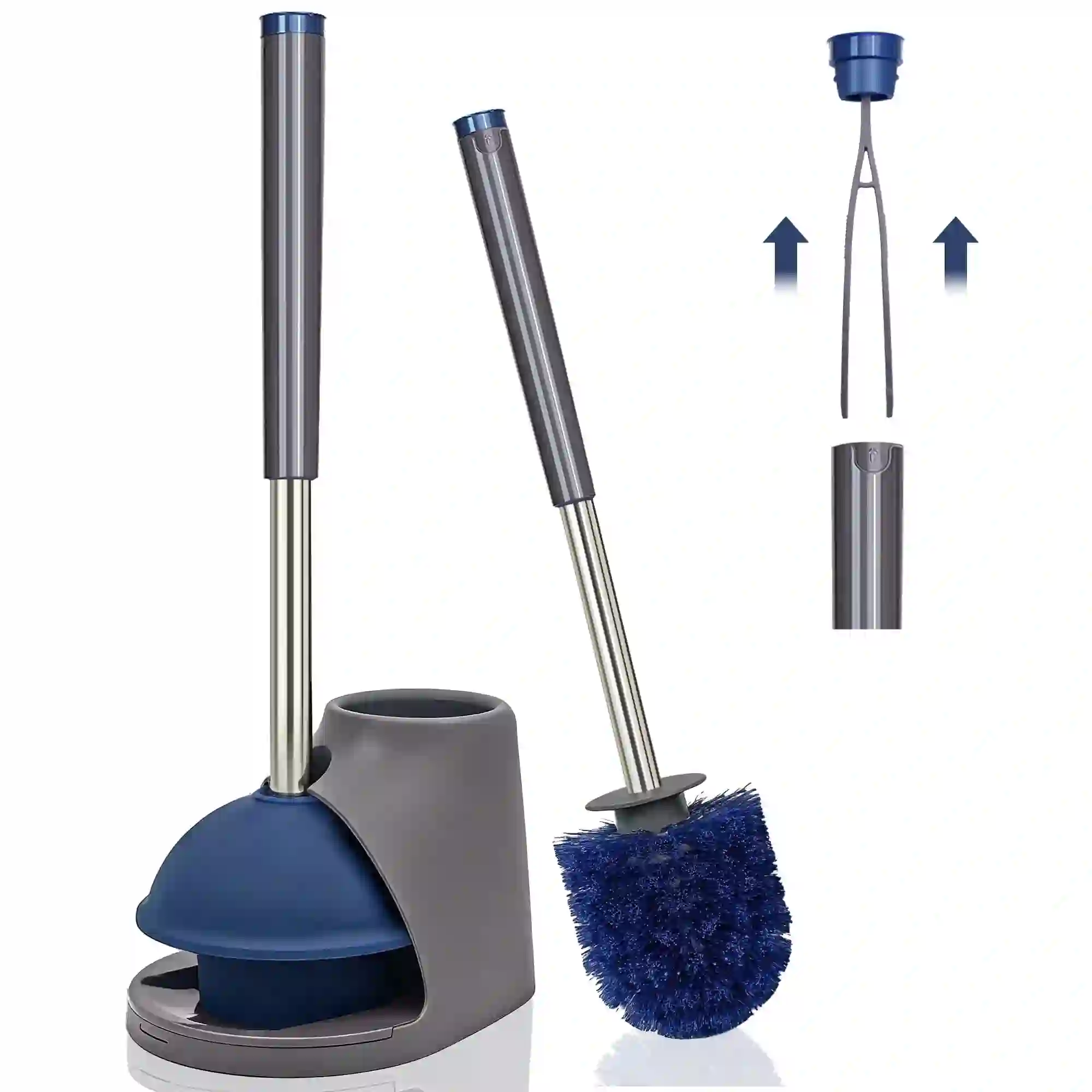 TidyBliss Toilet Brush and Plunger Set