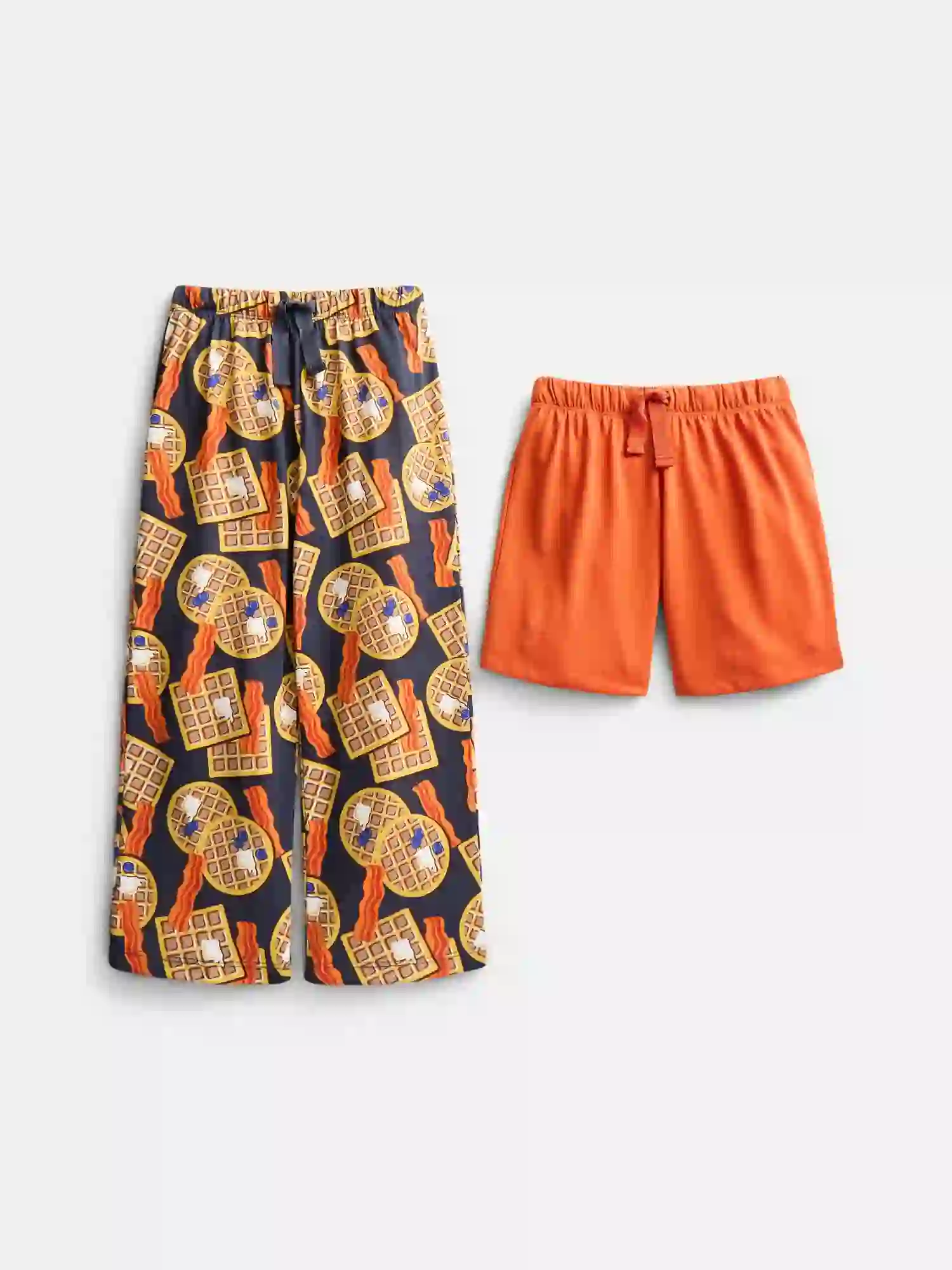 Wonder Nation Boys' Sleep Pants and Shorts Set, 2-Pack