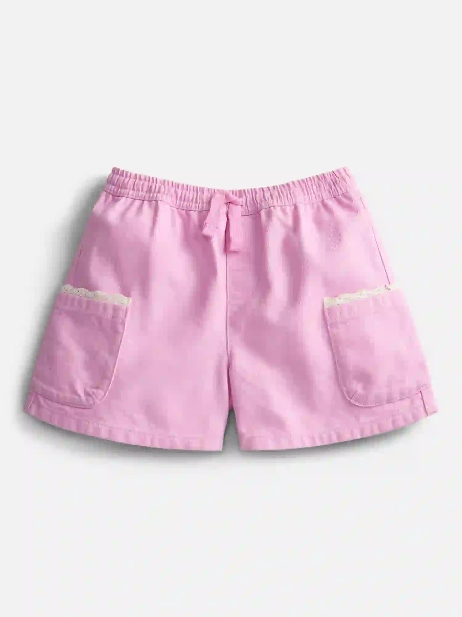 Wonder Nation Little Girls Pull On Shorts, Sizes 4-10