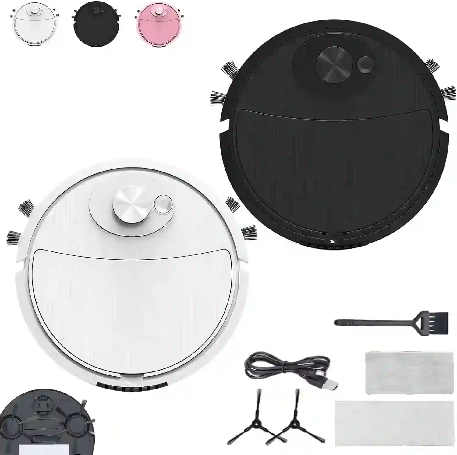 Mini Car Robot Vacuum, Home-mix C