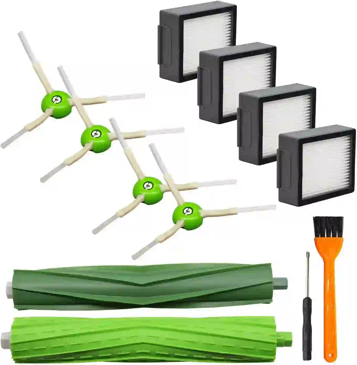 9-pack spare parts for iRobot Roomba vacuum cleaner