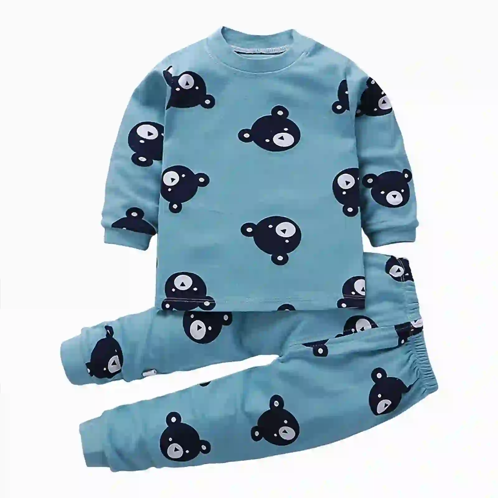 Linfrsh Toddler Boy Fall Winter Outfits, 6t Blue 5-6 Years