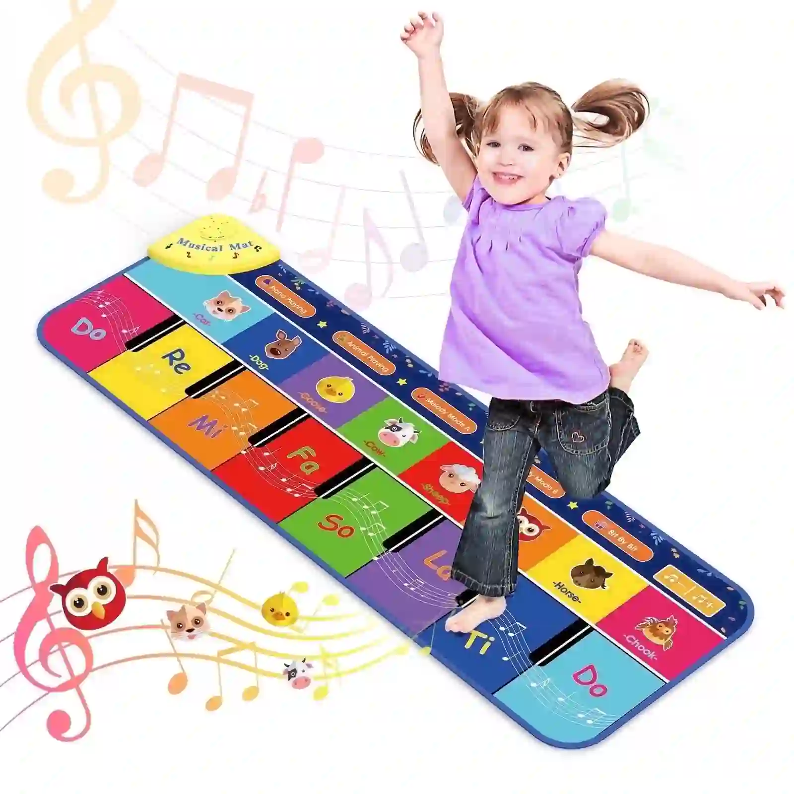 Piano Mat Keyboard Piano for Kids 3 4 5 6 Years Old