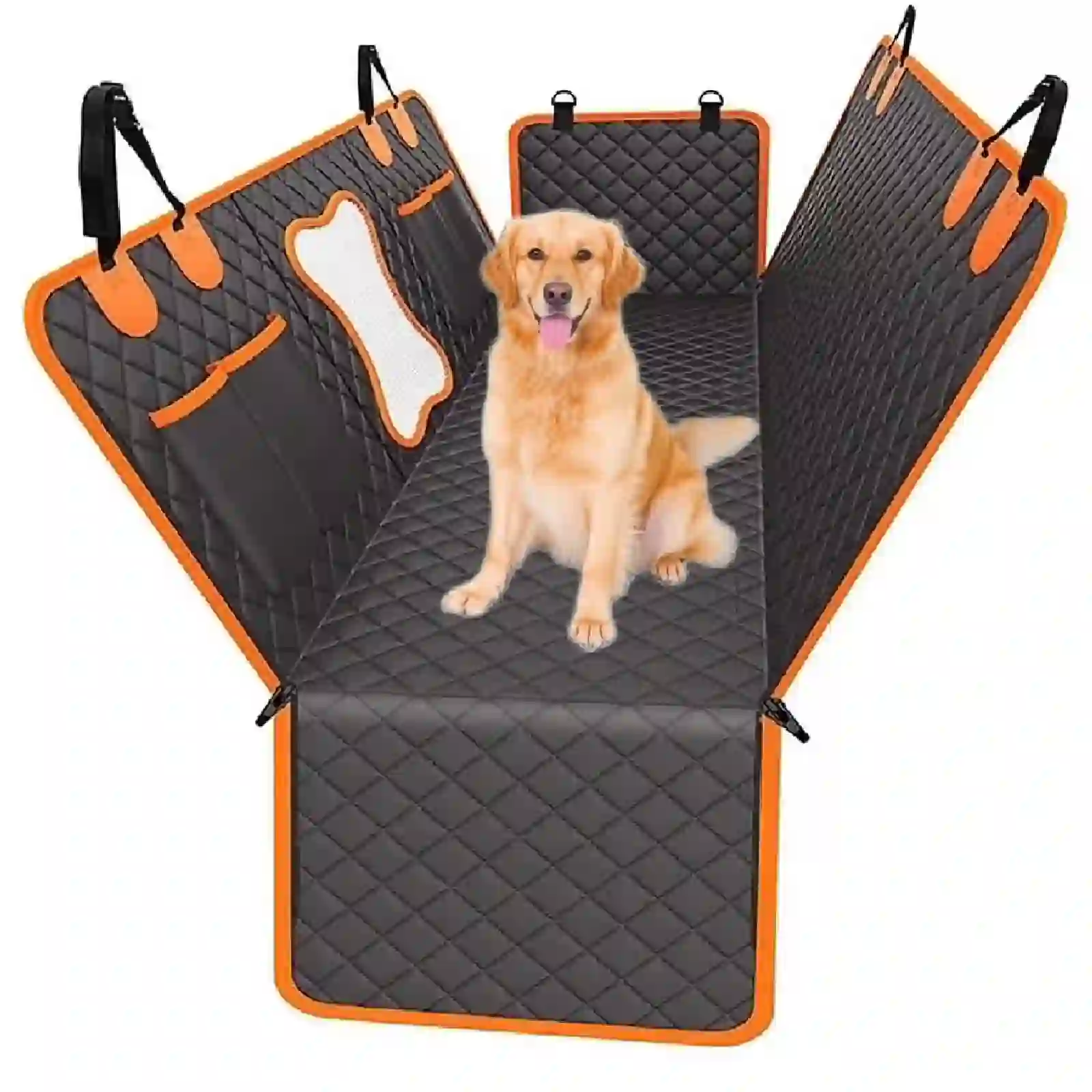 Eurhowing Waterproof Dog Car Seat Cover for Back Seat