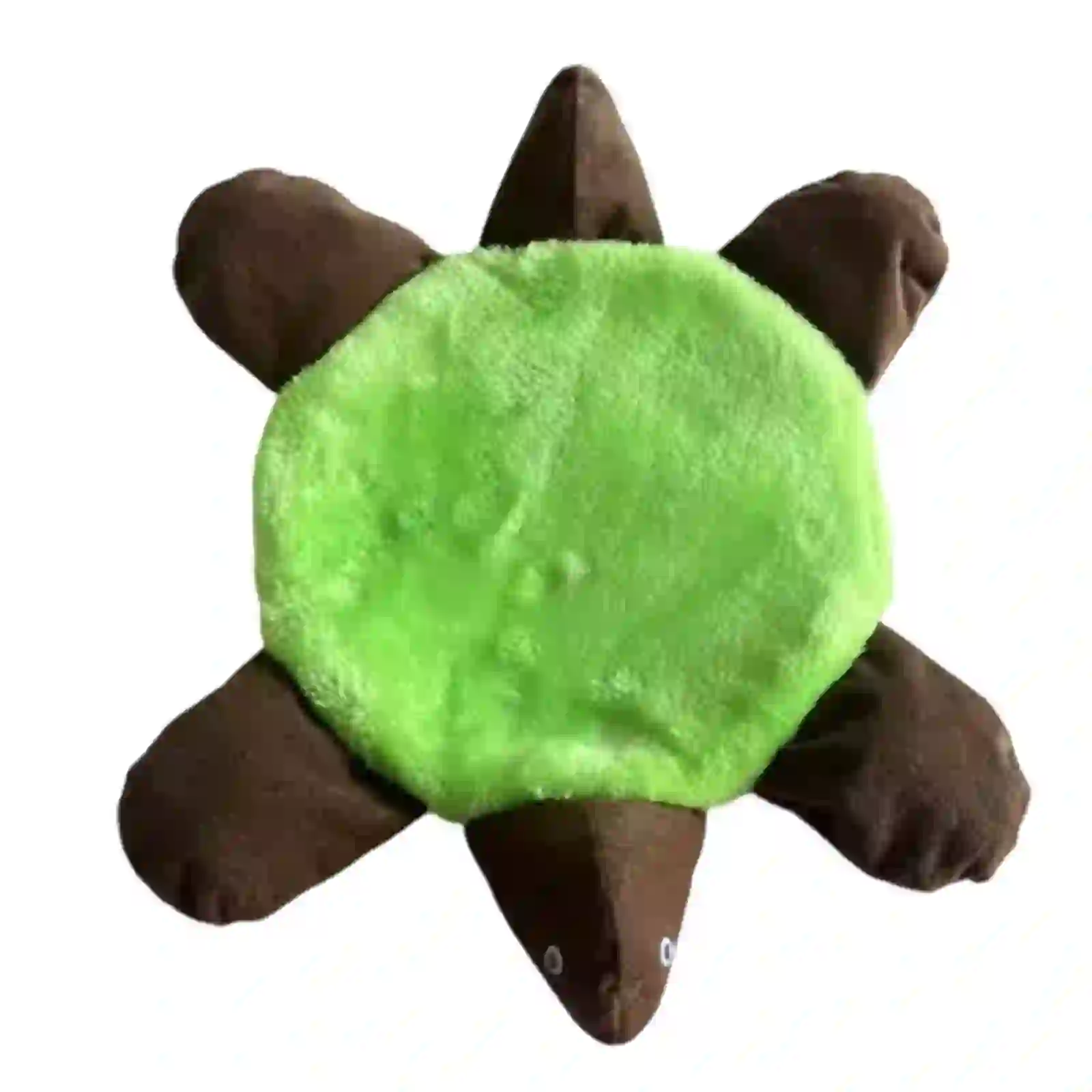 Washable Reusable Turtle Floor Foot Mop, Double-Sided Plush Pad