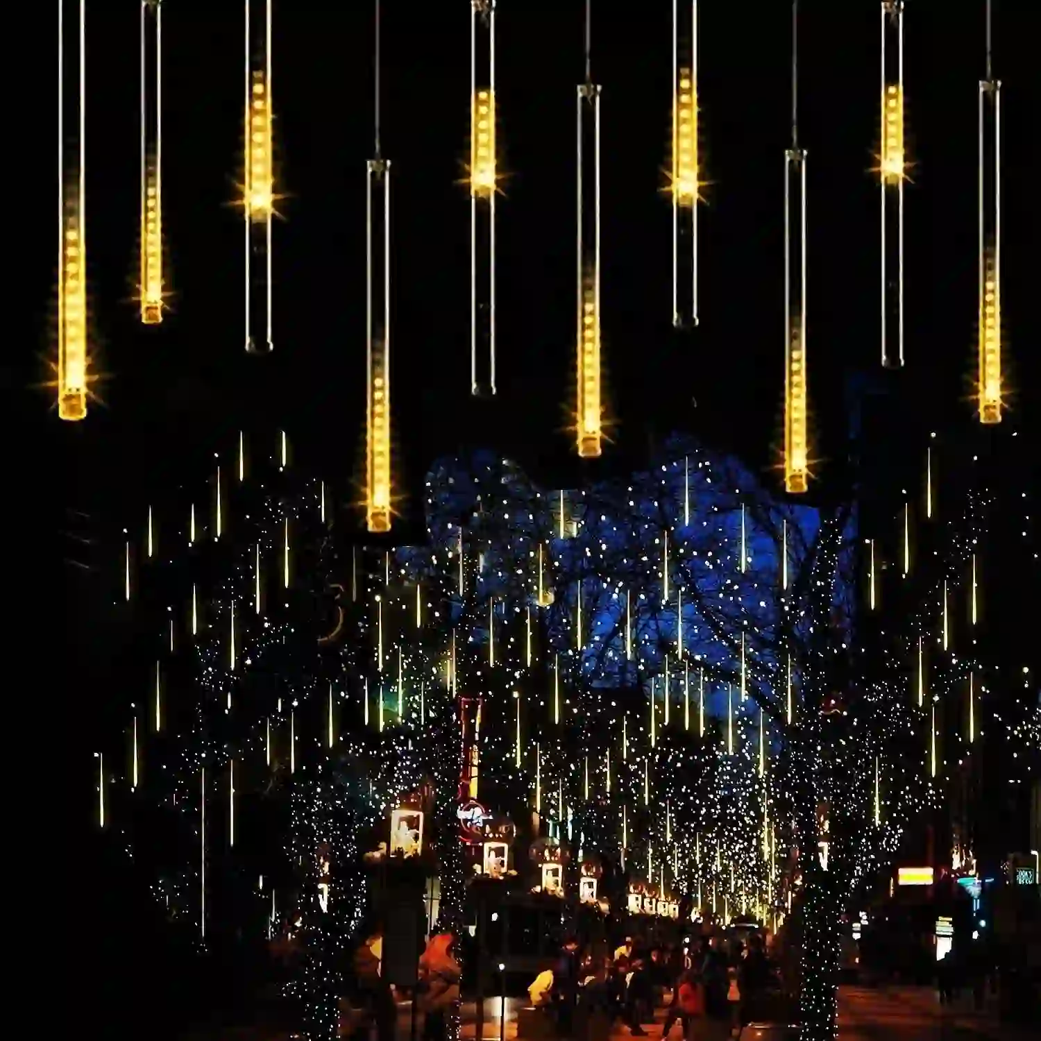 Christmas Lights, Meteor Shower Lights