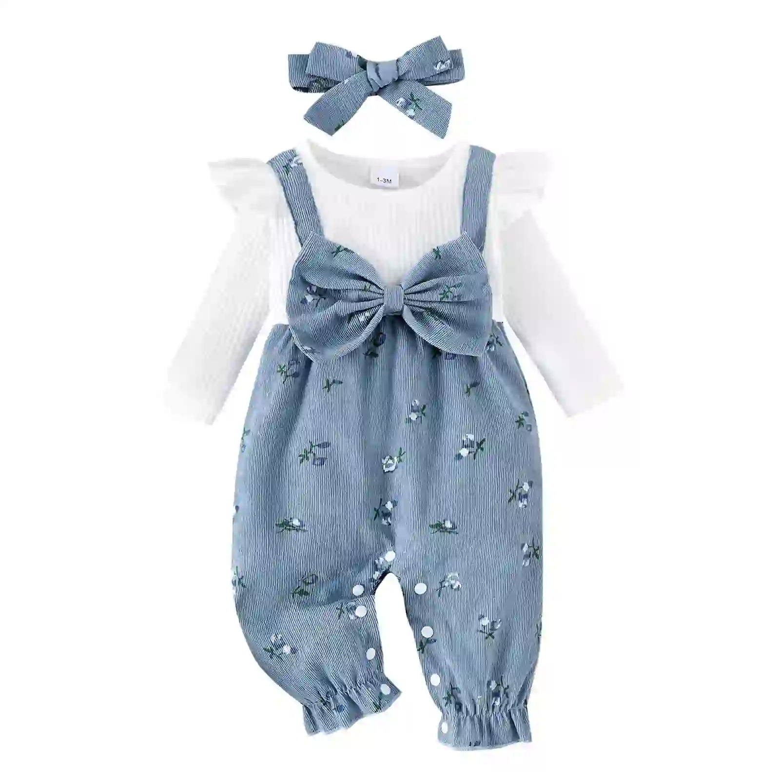 Karoyedx Infant Clothes Newborn Baby Girl Fall Clothes Corduroy