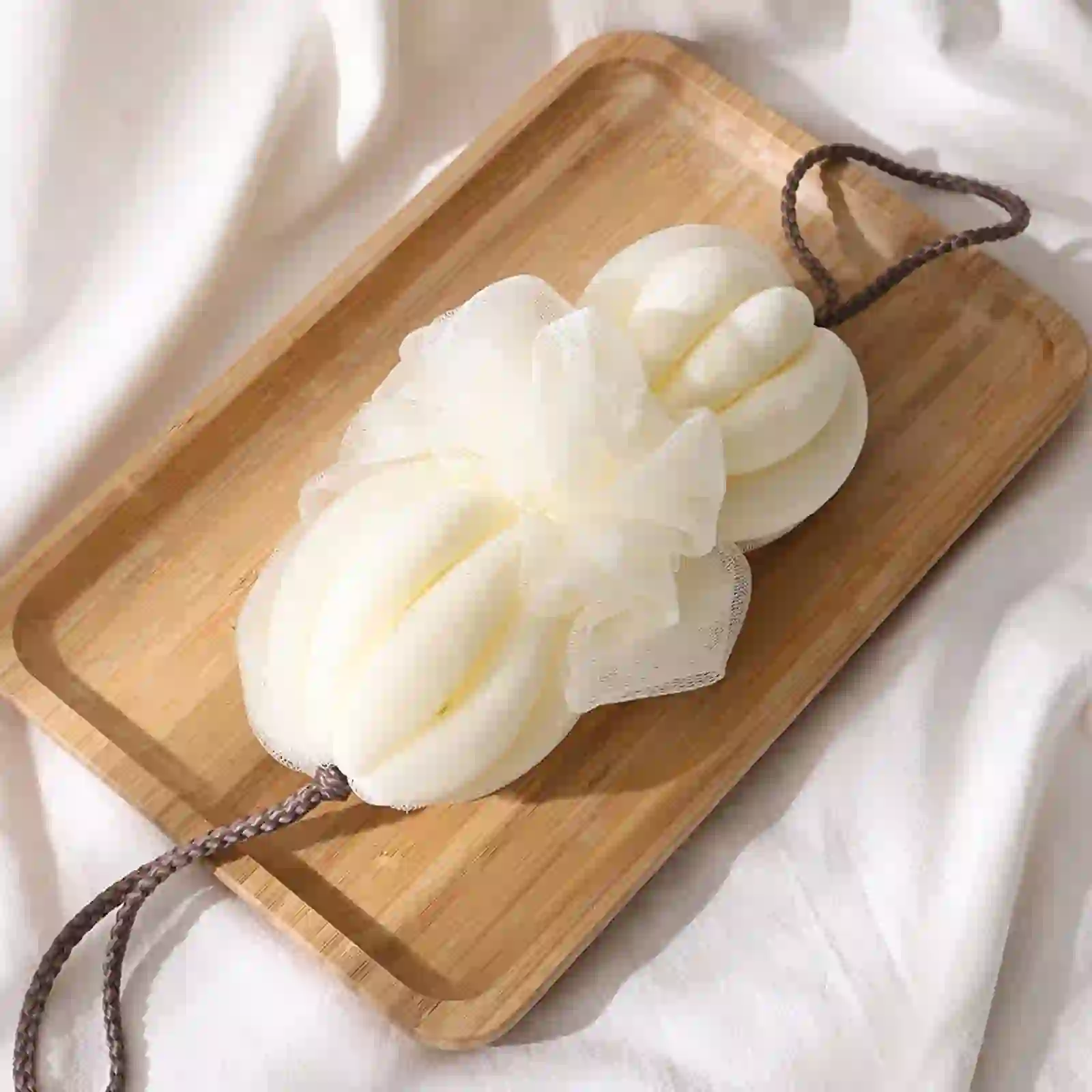Stretchable Long Strip Bath Sponge