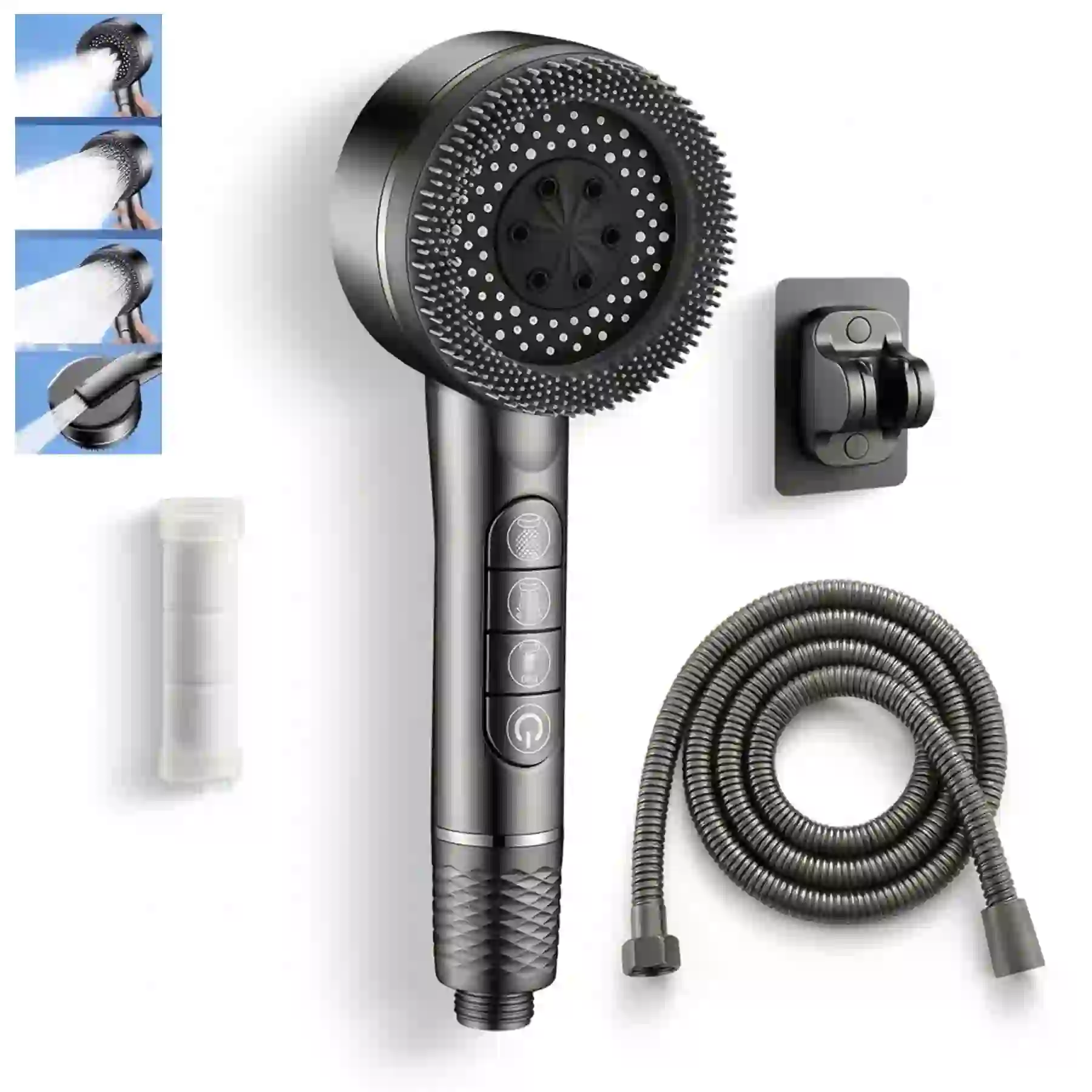 Handheld Shower Head, Multi-Mode High Pressure Showerhead