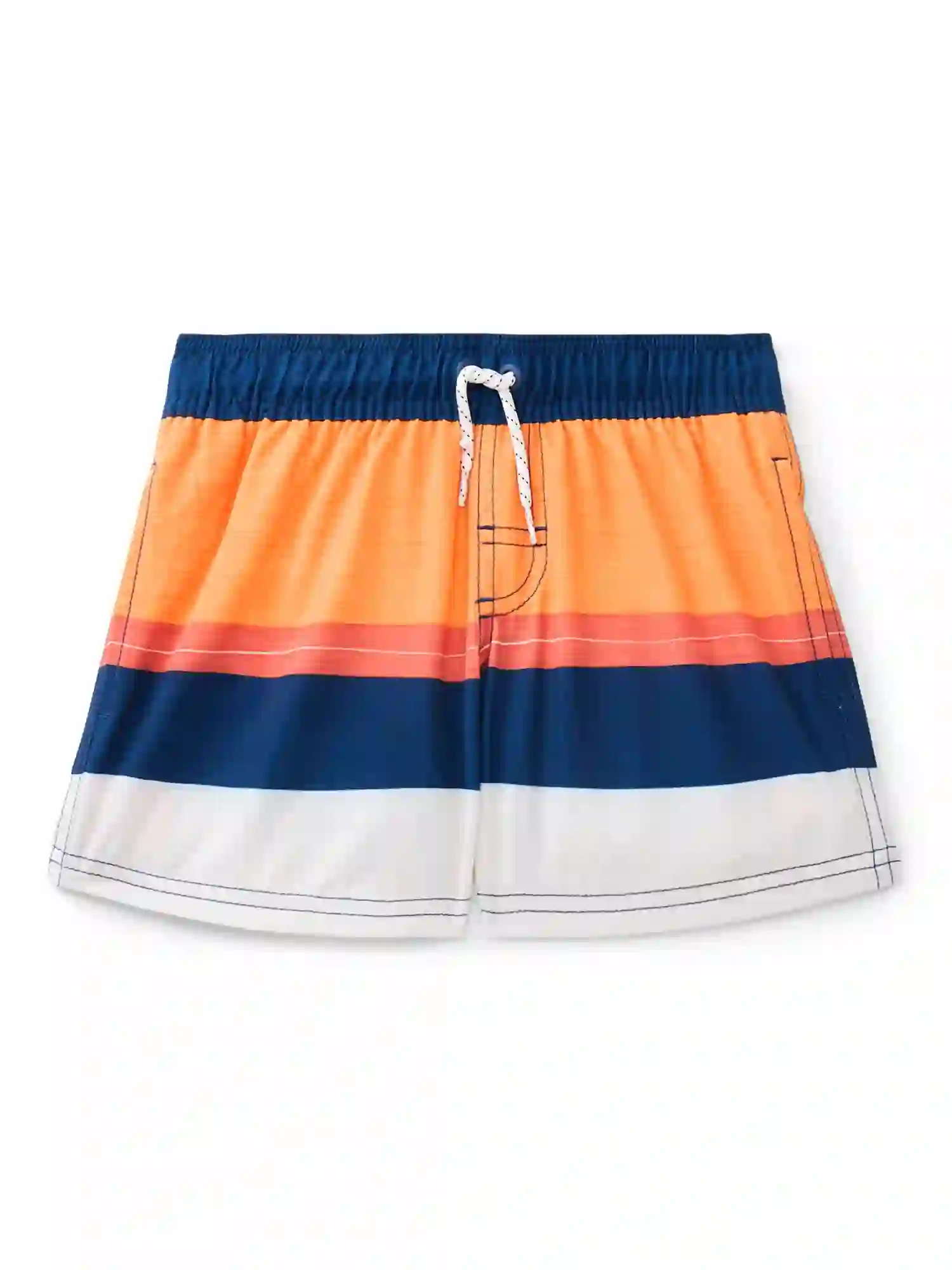 Wonder Nation Boys Quick Dry Stretch Swim Trunks with UPF50